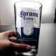 (Yi Nian Fangyuan) supports customization of Corona beer glass, wide-mouth glass, craft beer glass, beverage glass, juice glass, bar shaker glass 470ml, blue label 470ml, 4 pieces