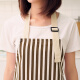Rider apron sleeveless home kitchen striped fashion apron baking apron kitchen DIY gadgets