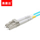 
Okonda Industrial Telecom grade 10 Gigabit fiber jumper OM4 multi-mode LC/LC fiber line OM3 10 Gigabit multi-mode dual-core fiber line Ten Gigabit fiber line lc duplex 12048 50 meters