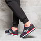 
Dabowenlong brand running shoes tied men and women couples shoes light casual shoes soft sole shoes flat sneakers morning exercise jogging shoes 9925-1 blue 41 size smaller