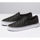 VANS sports shoes men's shoes women's shoes casual shoes classic chess board canvas shoes SlipOn one-foot couple fashion BLK/BLK CHECK black summer spring and autumn breathable 40.5 size/M8/W9.5