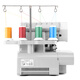 SINGER (SINGER) over-seaming machine 14HD854 household edge lock machine 2/3/4 thread over-seaming small edge copying machine for black earrings 14HD854 standard configuration
