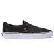 VANS sports shoes men's shoes women's shoes casual shoes classic chess board canvas shoes SlipOn one-foot couple fashion BLK/BLK CHECK black summer spring and autumn breathable 40.5 size/M8/W9.5