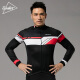 Spakct Xiaoxiong long-sleeved cycling suit suit men's spring and autumn bicycle mountain bike equipment S17C16/S17T16 Xiaoxiong black and red suit 2XL size
