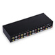 MAITO VIKI (MT-VIKI) AV Switcher Deux en un sur un sur quatre sur un sur un sur un sur un sur un sur un Lotus Red Yellow and White DVD DVD Set-top Monitoring Connection TV Projecteur audio et convertisseur vidéo Shater MT-831AV huit port 8 en un OUT OUT