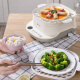 Bear electric steamer, egg steamer, household electric steamer, mini multi-function breakfast buns, split-type electric cooking pot, can be reserved and timed with juice tray C60A16L