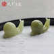 Tianxia Jade Family Jade Snails Pair Slowly Walking Together Creative Ornaments Couple Wedding Birthday Gift Accompanying You White Bingyu Pair