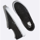 VANS sports shoes men's shoes women's shoes casual shoes classic chess board canvas shoes SlipOn one-foot couple fashion BLK/BLK CHECK black summer spring and autumn breathable 40.5 size/M8/W9.5