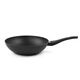 ROSSO SFERA imported from Italy Black Knight 28cm Chinese-style wok, non-stick pan for frying, household wok, kitchen cooking pot, induction cooker universal