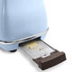 Delonghi CTOV2103.AZ toaster icona retro breakfast series household bread machine ocean blue 2-piece