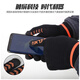 KELME Karl Gloves Touchable Screen Winter Football Gloves Adult Children's Sports Gloves Cold-proof Training Gloves Warm Children's Gloves 9883406 Black Orange-Gloves One Size Children's Football Training Warm Gloves