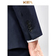 KEA spring and summer suit men's business slim professional formal attire groomsmen wedding suit navy blue groom wedding navy blue 170/88A(46A)
