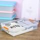 IRIS (IRIS) bed storage box extra large flat children's toy finishing box plastic storage box quilt clothing finishing box silk orange/medium [UG725] length 72.5 width 45 height 16.5