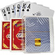 
Tongle plastic playing cards fill the big hole with Northeast Douji filling the front frosted PVC waterproof 9-A double pair set Fill the big hole with 699 red one (12 double pairs)