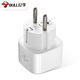 Bull overseas travel converter plug Hungary Vietnam Afghanistan Syria Israel power conversion socket single plug GN-901G can plug 1 electrical appliance
