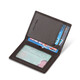 
Emperor Paul POLO ultra-thin mini card bag men's genuine leather vertical men's wallet driver's license bank card holder card clip coffee lychee pattern