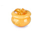 
Qianfurui, treasure pot, wealth-gathering ornaments, natural topaz, large-sized opening craft gifts, 679D3, medium size (base + basin + ingot) diameter 13.3cm