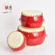 Yuma (yu ma) Cowide Drum Kinder kleiner Drum Big Drum Hall Drum Gongs Musikinstrument Drum War Drum Kindertrommel schlägt Spielzeug 9-Zoll-Trommel 30cm*17 cm+große Becken (über 6 Jahre alt)