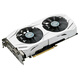 ASUS (ASUS) Dual-Geforce GTX1060-O6G 1569-1809MHz GDDR5 Snow Leopard-Serie GTX1060 6G Graphics Card