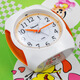 Uranus (Telesonic) alarm clock Creative mute scanning clock Lazy sleeping children's night light function G3436-2 orange
