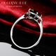 Ouchini Jewelry Diopside 18K rose gold ring for women Diamond green colored gemstone ring (7-10 working days for customization) White 18K gold Need to be customized