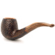 沙芬（SAVINELLI）苔原石楠木烟斗P103ZB年轮纹斗杆麻面677弯斗 烟嘴花色不固定