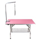 Chunzhou N-301 Folding Grooming Table Pet Grooming Table Large Pink