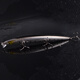 Double trésor Dragon Fruit Fishing Lere Bad Floating Mino's Mouth Bionic Problem Bad Suspension Far-Top Bad Blood Trough Crochet 19g Mino Set (1 pièce)