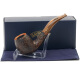 沙芬（SAVINELLI）苔原石楠木烟斗P103ZB年轮纹斗杆麻面677弯斗 烟嘴花色不固定