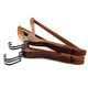 Verbe en bois Sixi 10 vêtements en bois massif pending vêtements de magasin de magasin suspendu vêtements antidérapants multifonctionnels suspendus 6625 Retro Men's 10