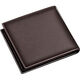 Sieben Wolf Wallet Herren echtes Leder Short Money Chuck Layer Cowide Business Casual Ultra-dünn Kartenbeutel Coupon Brieftasche mittleren und junger Brieftaschenstil zwei braun