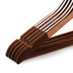 Verbe en bois Sixi 10 vêtements en bois massif pending vêtements de magasin de magasin suspendu vêtements antidérapants multifonctionnels suspendus 6625 Retro Men's 10