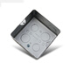 
Panasonic switch socket floor bottom box Ground socket metal cassette cover floor socket bottom box WBC4881