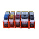 Xingpeng Xingpeng eignet sich für Canon 826 Tintenpatronen 825 Canon IX6580 IP4880 MX888 898 MG6180 Drucker Fünf-Farben-füllbares Tintenpatrone Set