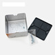 
Panasonic switch socket floor bottom box Ground socket metal cassette cover floor socket bottom box WBC4881