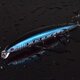 Double trésor Dragon Fruit Fishing Lere Bad Floating Mino's Mouth Bionic Problem Bad Suspension Far-Top Bad Blood Trough Crochet 19g Mino Set (1 pièce)