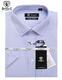 Compromiso (Comprollas) Camisa de algodón puro de algodón puro para hombres Camiseta informal no hierro para hombres algodón 9903 38