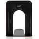 Deli Book Stand Metal Classification Book Clip Reading Book Clip Bookshelf Table Student Library Bookstop Bookshelf Stand Bookshelf Clip Separation Board [Two pieces/one price] [Medium black 2 pieces] High 17.5cm 9272
