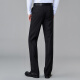 Shanshan (FIRS) trousers men's rhinoceros pleated non-iron anti-wrinkle business casual professional slim formal men's trousers SNZK71019 black 84