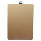 
Deli writing board clip A4/A5/C6 file report clip clamp cardboard writing board clip pad board 9227 earth brown [A4 wood texture] butterfly sieve hook