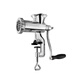 Jingfan Manual Meat Grinder Household 304 Stainless Steel Hand-cranked Meat Mincer No. 12 Meat Mincer Machine Sausage Machine Meat Stuffing Machine Fish Ball Machine Chili Machine No. 8 Stainless Steel Clamp Meat Grinder