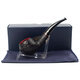 
Sharphin SAVINELLI Italian pipe Roman style P104R black smoke mouth 673 bend bucket imported heather pipe