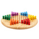 Sangetian (SANGTY) Checkers Gobang Children's Desktop Game All-in-One Board Chess Wooden Checkers Intellectual Toy Primary School Students 2858 Checkers-Gobang
