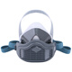 Tangfeng Silicone Masque à poussière industrielle Goute de poussière Décoration de charbon Mine Bois Profession professionnelle Protection de travail Nettoyage Masque Masque Protection de poussière Masque Masque Labour Masque 1502 Masque en silicone blanc + 20 morceaux de Coton de filtre KN95