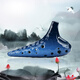 
TNG Twelve-hole oval Sky City Sea Wave Alto AC Professionally Playing Ocarina Gradient Blue Alto AC [Recommended for Beginners]