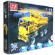 Bangbao remote control building block car children's assembled building block toys electric assembly car Hercules crane truck Fengchi dump truck 6913