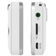 PANDA (PANDA) 6210 Type de charge radio pour personnes âgées, carte rechargeable Mini Pocket Bluetooth en haut-parleur TF Carte Lithium Battery People Radio Semiconductor White + [Chargeur USB + Carte 8G]