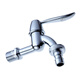 U -Boot Waschmaschine Wasserhahn Waschmaschine Einer kaltes Wasserhahn Kupfermaterial Chrom glänzend 4/6 Punkte Universal L701X