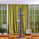 Yili Pet Tools blue overhead cat stand minimalist design saves space and super high overhead cat climbing frame
