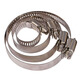 304 stainless steel hose clamp, pipe clamp, pipe clamp, pipe clamp, live clamp, water pipe, range hood, washing machine gas pipe, diameter 13-23mm, 5 pieces